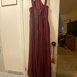 Lulu’s Bridesmaid dress; Maroon/Burgundy